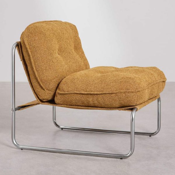 Sillón Matilda amarillo miel de Sklum