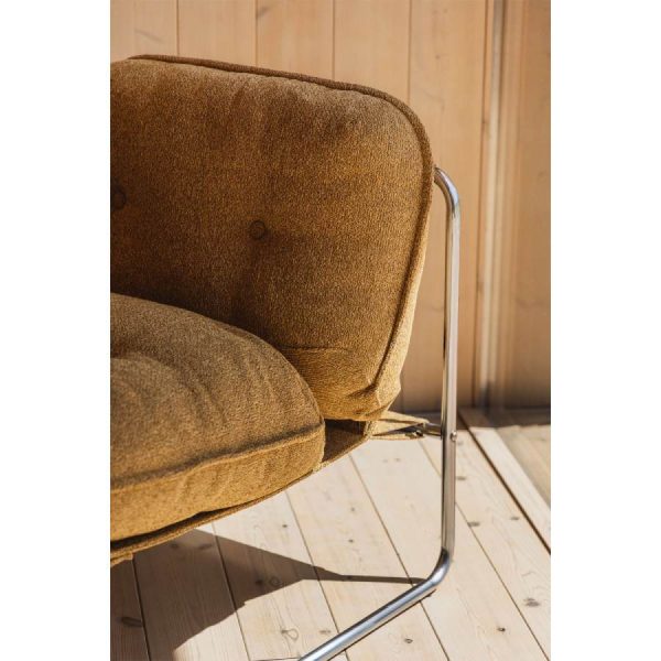 Sillón Matilda amarillo miel de Sklum