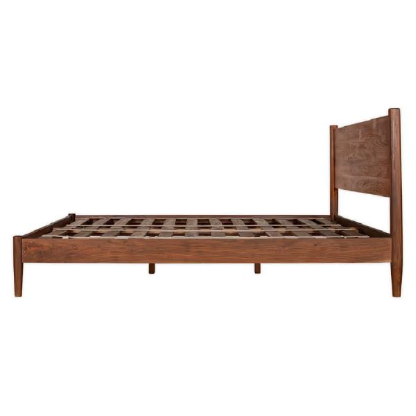 Anbu wooden bed by Nkuku