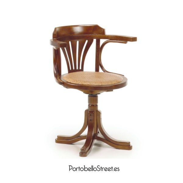 Silla giratoria de madera Star