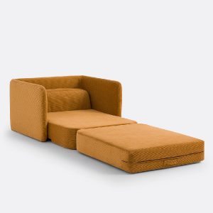 Sillón cama de pana Hailey de La Redoute