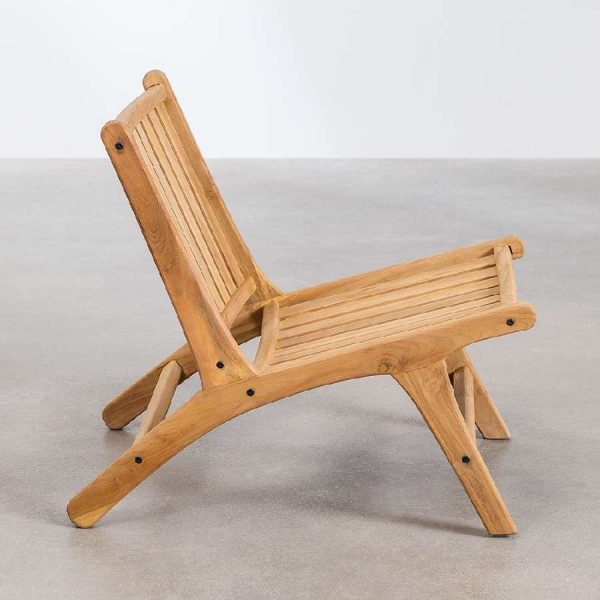 Sillón de jardín Caima de madera de Sklum