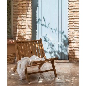 Sillón de jardín Caima de madera de Sklum