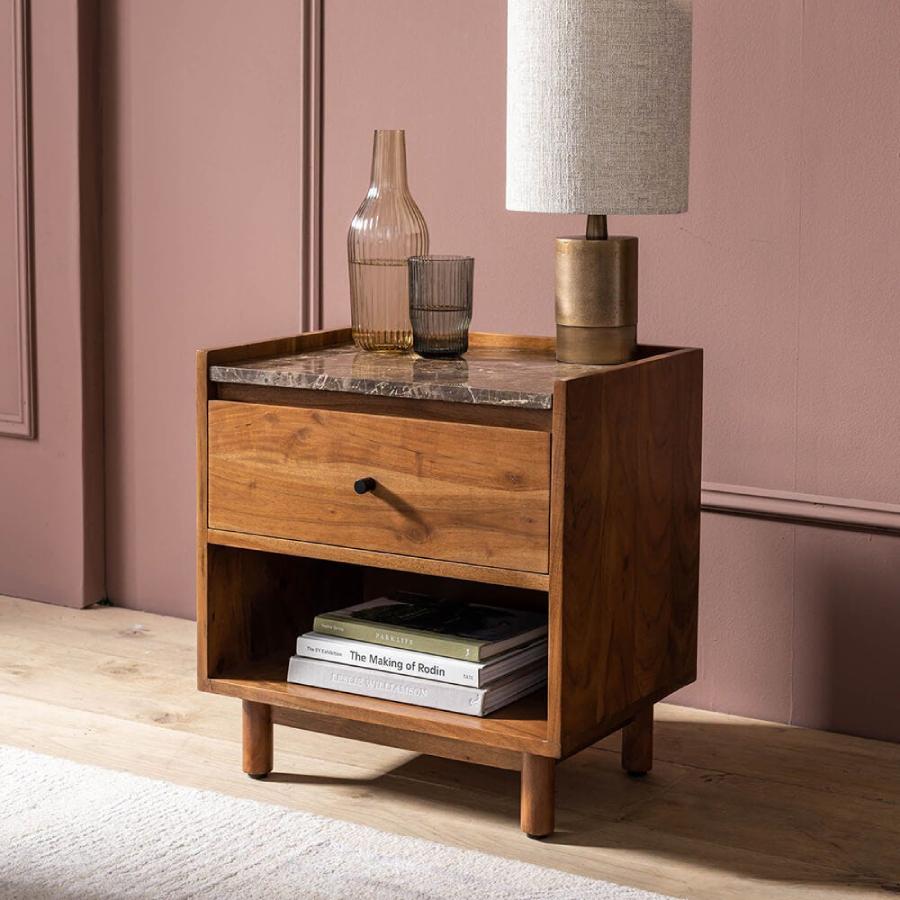 Brera bedside table by Atkin and Thyme