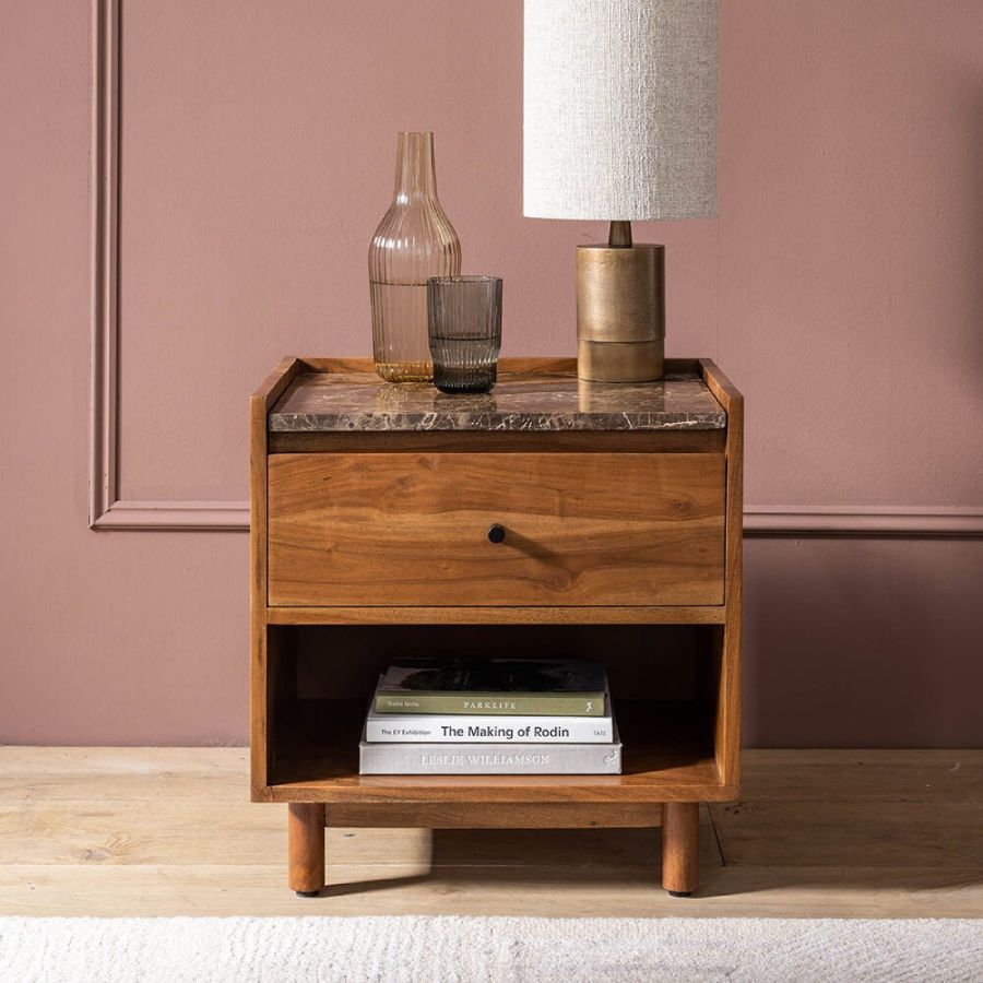 Brera bedside table by Atkin and Thyme