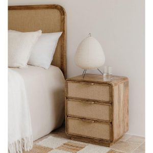 Mesita de noche Abrams de Sklum