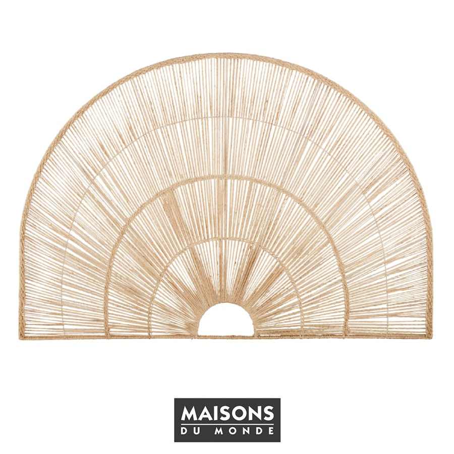 Cabecero doble de yute de Maisons de Monde