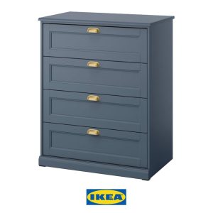 Cómoda alta Fagelfjallet azul de Ikea