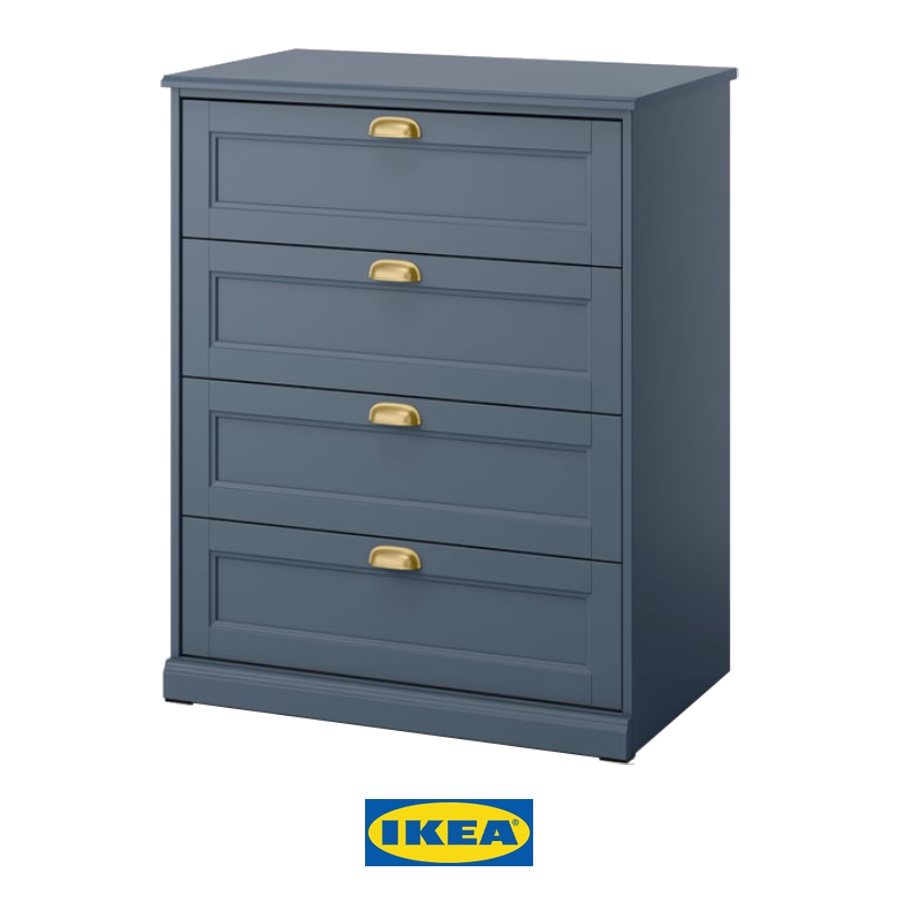 Cómoda alta Fagelfjallet azul de Ikea