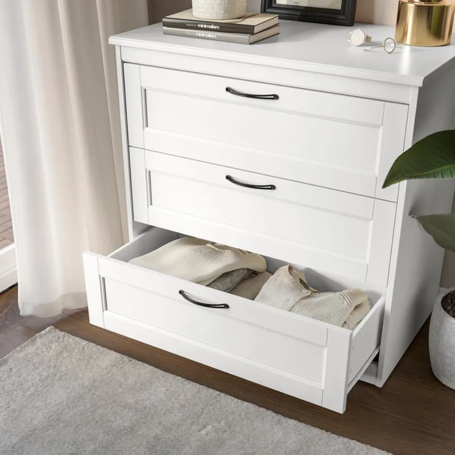Cómoda Songesand blanca de Ikea