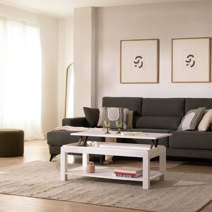 Mesa de centro elevable Liland de Banak