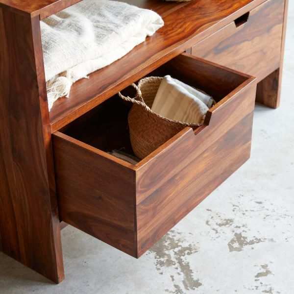 Mueble de lavabo doble Kwarto de Tikamoon