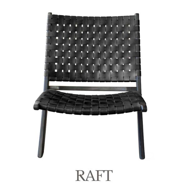 Leather Rowland chair from Raft Furniture