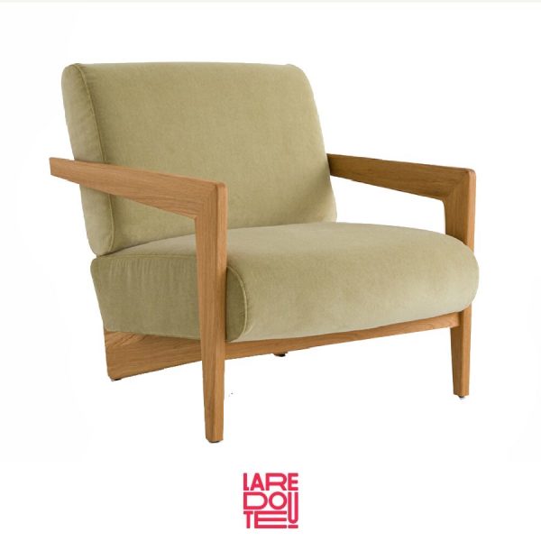 Sillón Izag verde de La Redoute