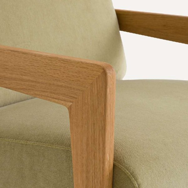 Sillón Izag verde de La Redoute