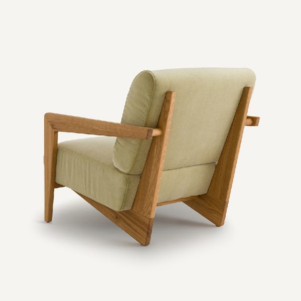 Sillón Izag verde de La Redoute