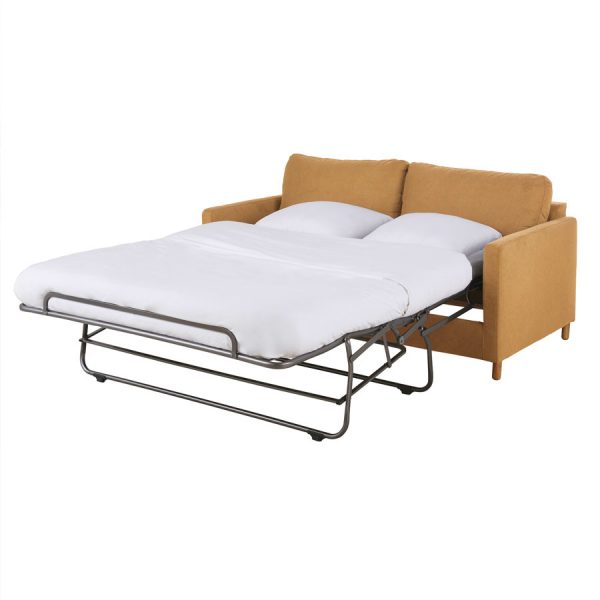 Sofá cama Julian mostaza de Maisons du Monde