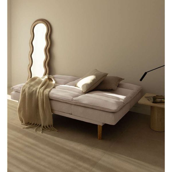 Sofá cama Veka beige de Sklum