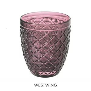 Vasos de cristal de colores