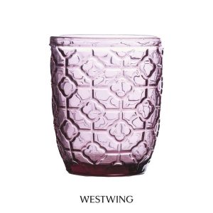 Vasos de cristal de colores