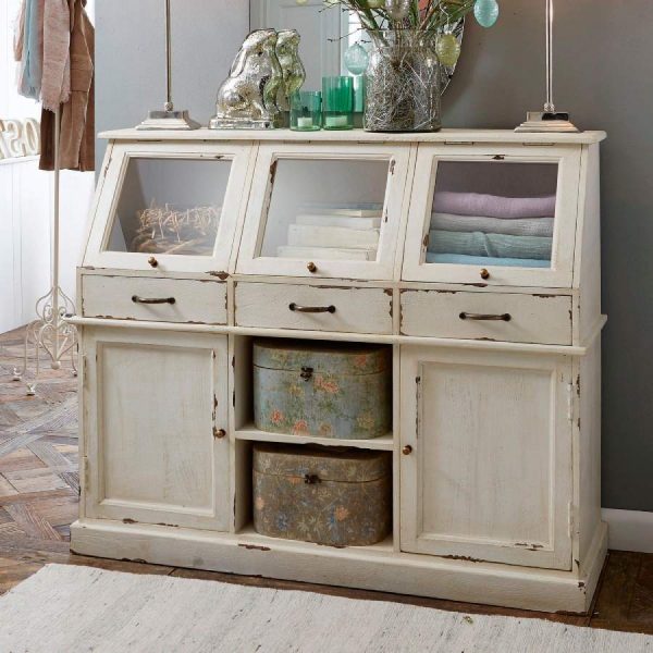 Commode Bolquère en bois massif<br> Loberon – Image 2
