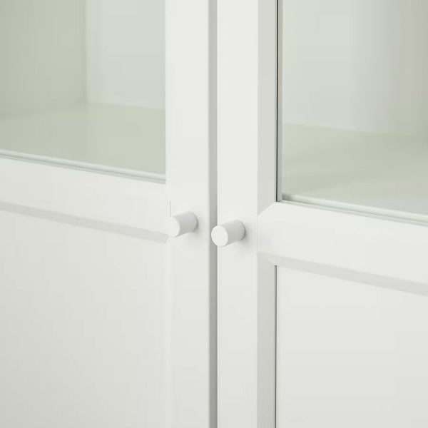 Librería Billy Oxberg blanca de Ikea