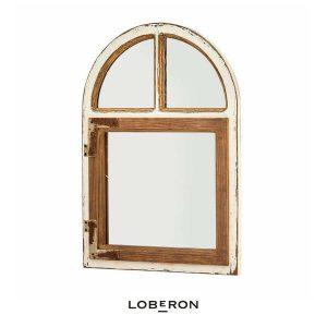 Miroir Zilvento en forme de fenêtre de Loberon