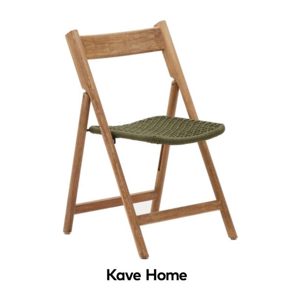Silla plegable de madera Dandara de Kave Home