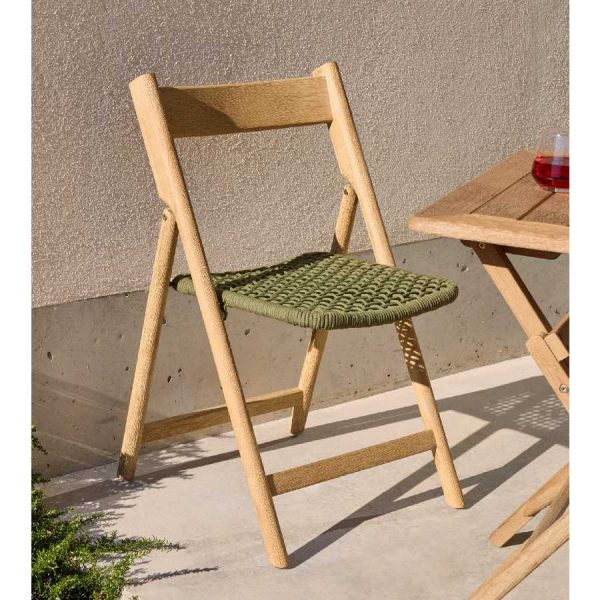 Silla plegable de madera Dandara de Kave Home