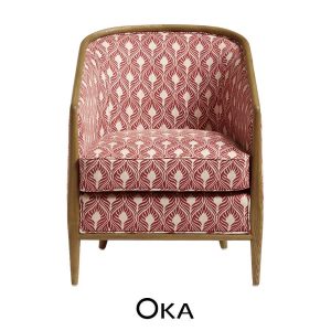 Annalee armchair by OKA