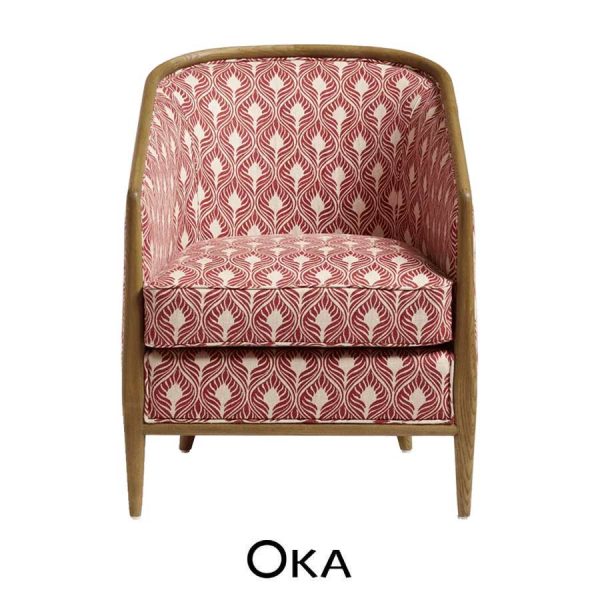 Annalee armchair by OKA