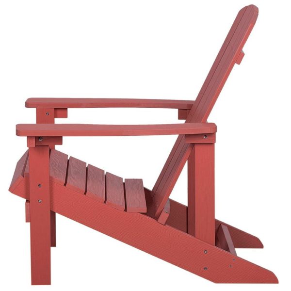 Silla Adirondack roja<br> Maisons du Monde - Imagen 3