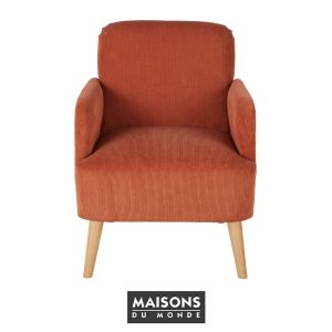 Sillón naranja Honey de Maisons du Monde