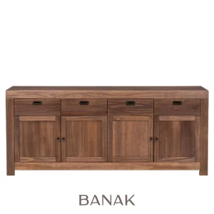 Aparador Nador de madera maciza de Banak