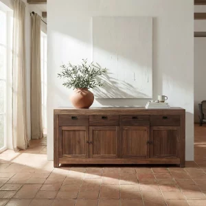 Aparador Nador de madera maciza de Banak