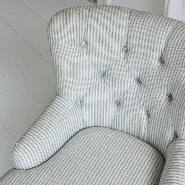 Fauteuil en lin Amuran de Loberon