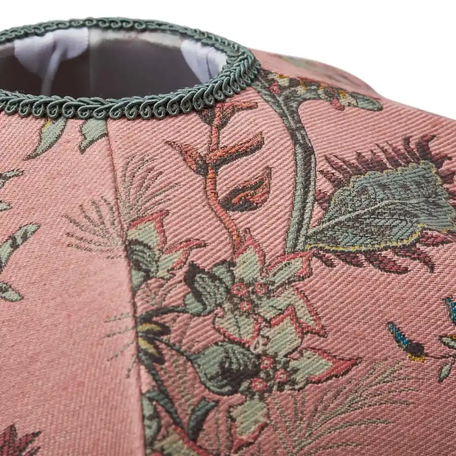 Floral Fantasia pink lampshade by House of Hackney