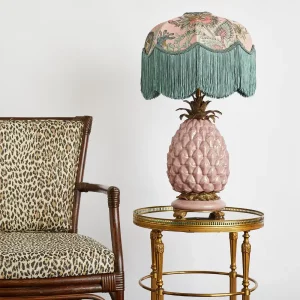 Floral Fantasia pink lampshade by House of Hackney