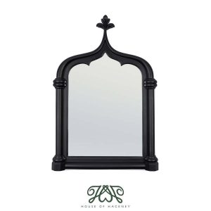 Gothic black mirror by House of Hackney