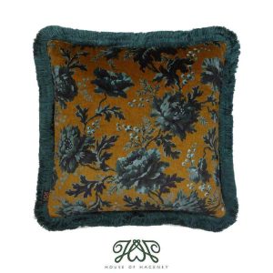 Opia velvet cushion by House of Hackney