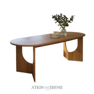Umi extendable dining table by Atkin and Thyme