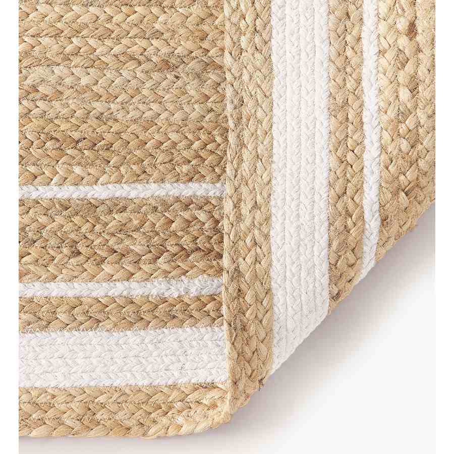 Alfombra rectangular de yute Clover de Westwing