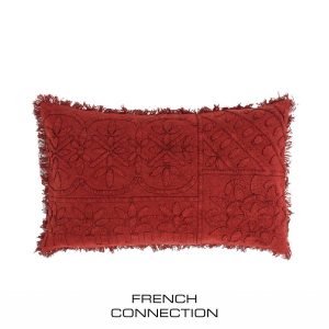 Elmwood red cushion by French Connection