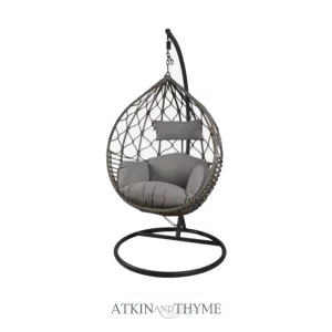 Karla rattan egg chair by Atkin and Thyme