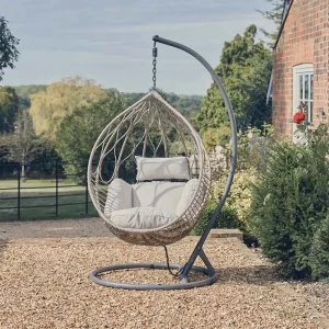 Karla rattan egg chair by Atkin and Thyme