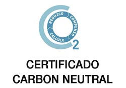 Logo huella de carbono neutro