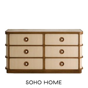 Leo chest of drawers by Soho Home