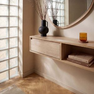 Mueble flotante para el recibidor Oslo de Klast