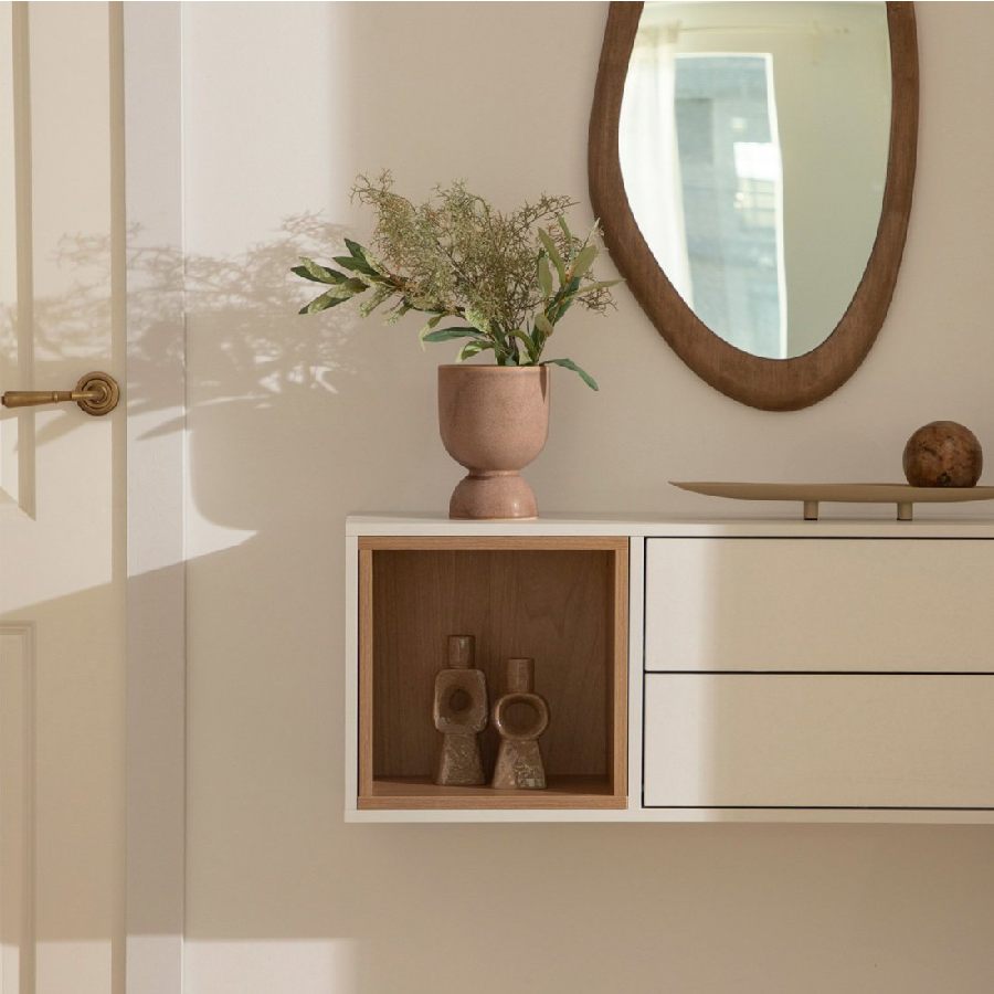 Mueble flotante para el recibidor Hazan de Klast