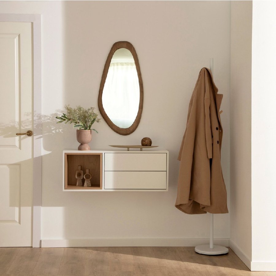 Mueble flotante para el recibidor Hazan de Klast